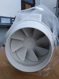 315mm inline fan pvc