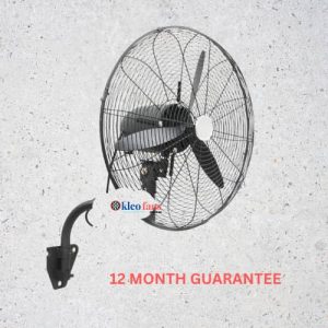 26 inch wall mounted fan black (630mm)